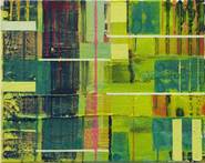 Sandra Lange, "Sunday Blues I", Acryl auf Nessel, 40x50cm, 2007