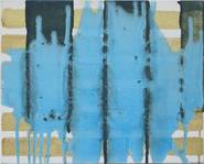 Sandra Lange, "o.T.", Acryl auf Nessel, 40x50cm, 2007