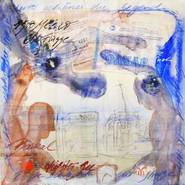 Carlo Nordloh bobparsley„Transsibirien 6 (12-teilig)“, Acryl/ Fineliner, Collage auf Papier, 30 x 30 cm