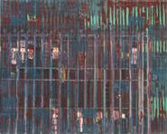 Sandra Lange, "o.T.", Acryl auf Nessel, 40x50cm, 2007