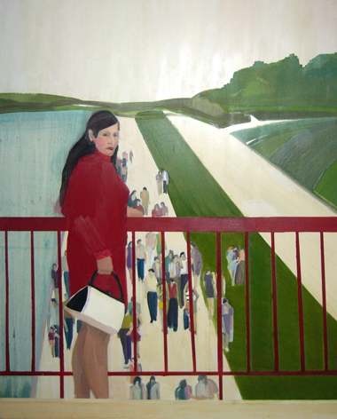 Maryna Markova "Matruschka", Öl auf Leinwand, 185 x 145cm, 2005