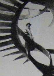 "o.T.", Mischtechnik (Druck, Malerei, Zeichnung) auf Papier (gerahmt), 21 x 14,7cm, 2002