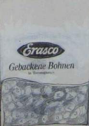 "o.T.",	Mischtechnik (Druck, Malerei, Zeichnung) auf Papier (gerahmt), 21 x 14,7cm, 2002