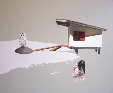Malgorzata Jankowska „Untitled I“ Öl/Acryl auf Leinwand, 2006, 100 X 120 cm