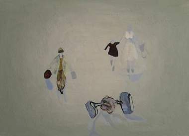 Josephine Behlke "o.T. 3", Öl auf Leinwand, 50x70cm, 2007