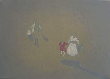 Josephine Behlke "o.T. 4", Öl auf Leinwand, 50x70cm, 2007